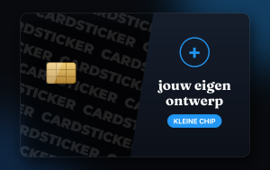 Kleine Chip – Zelf samenstellen - pinpas sticker