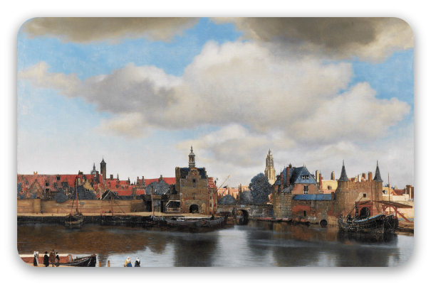 Gezicht op Delft