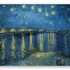 Sterrennacht boven de Rhône
