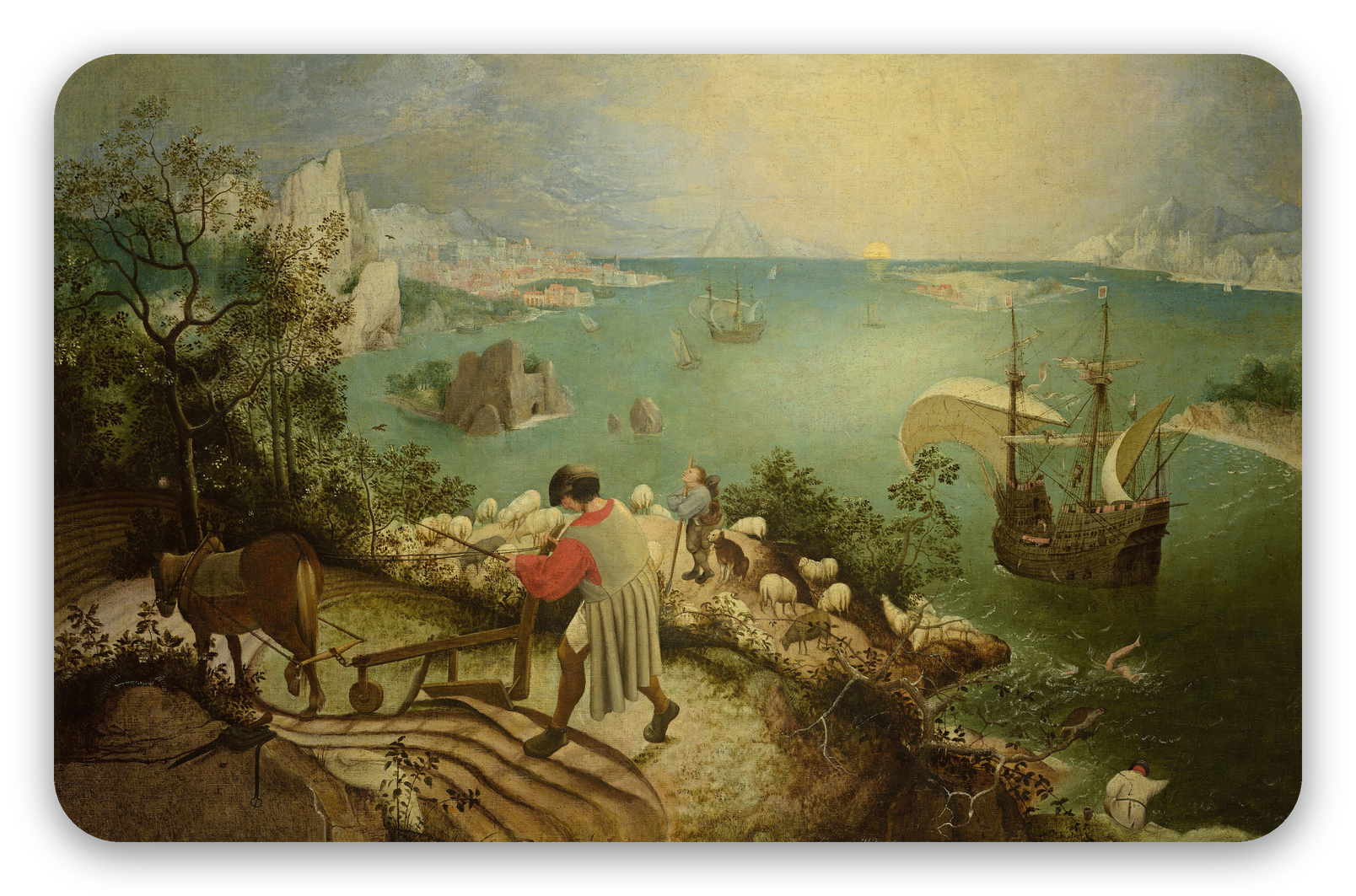 De val van Icarus