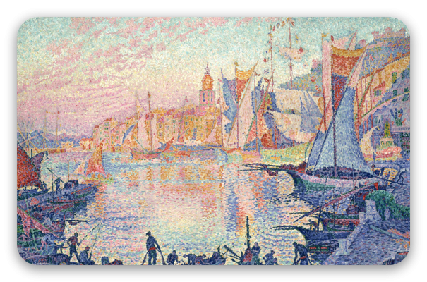 De haven van Saint-Tropez