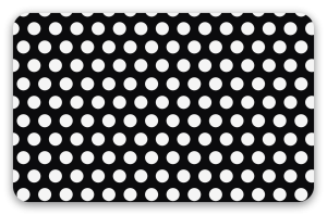 Polka dots zwart