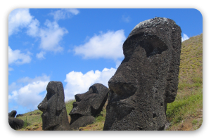 Moai van Paaseiland