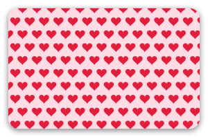 Hartjes rood