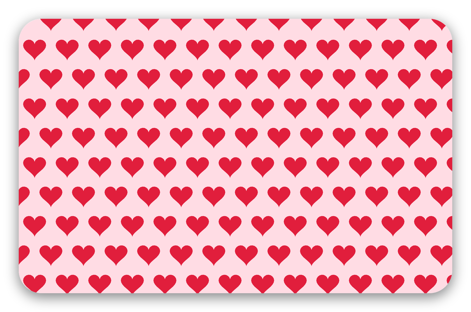Hartjes rood