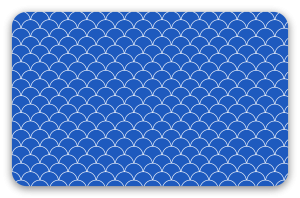 Visschubben blauw