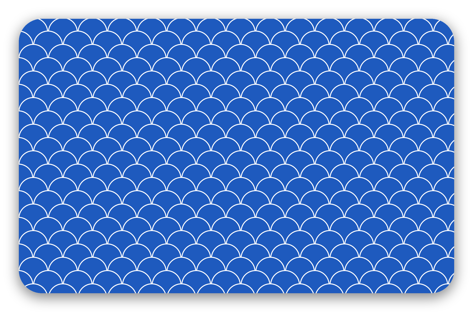 Visschubben blauw