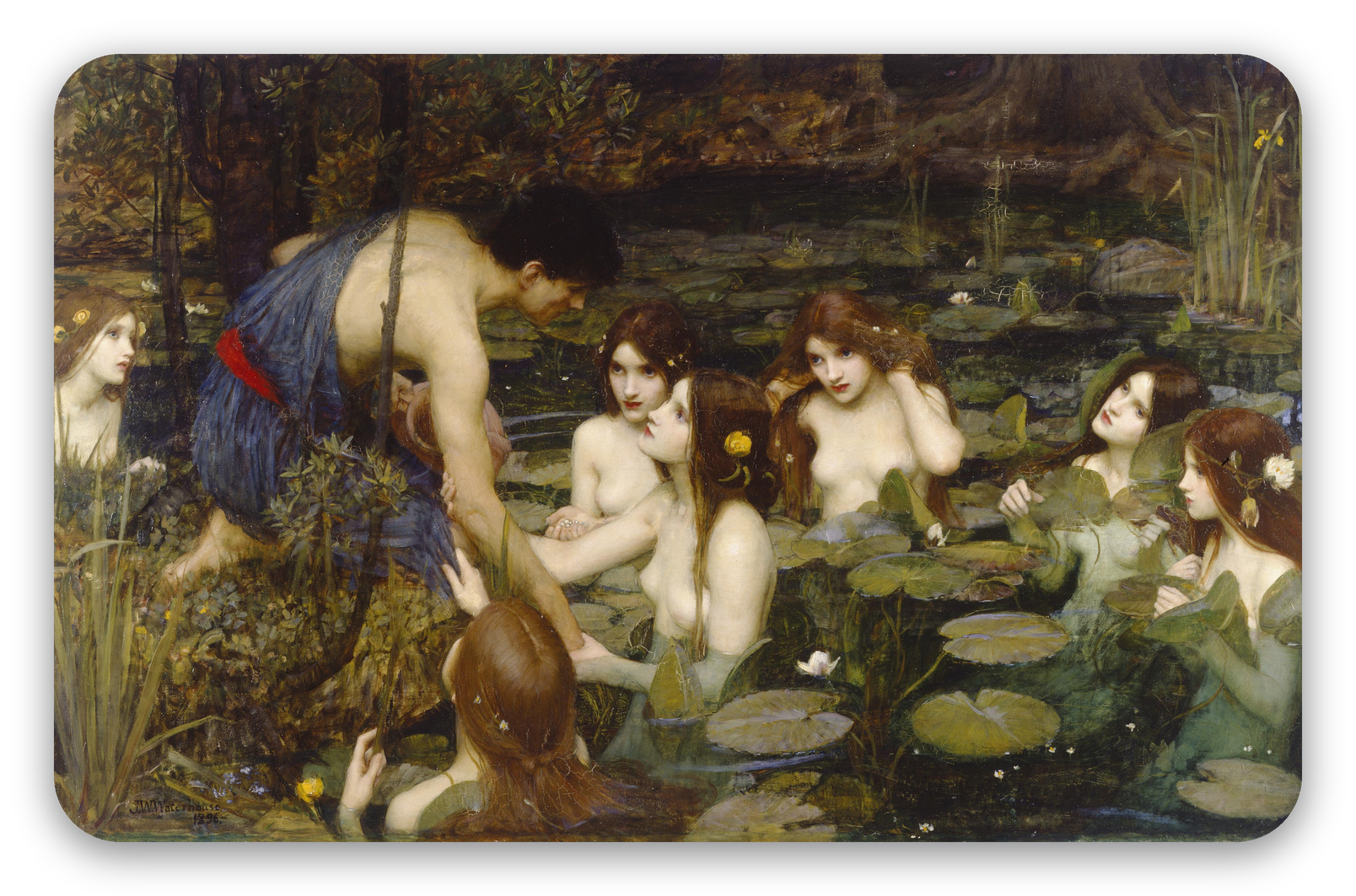 Hylas en de nimfen